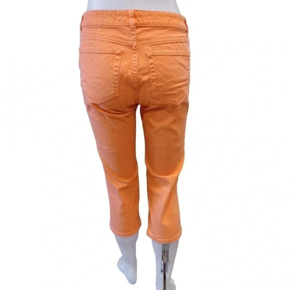 Chaps Coral Capri Jeans Size  6 - Picture 2 of 6
